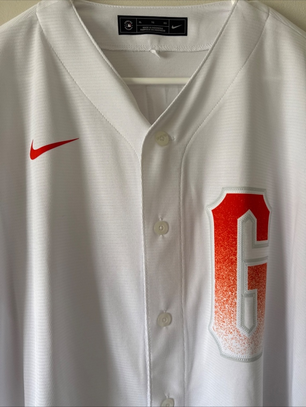 Men's Nike Brandon Crawford #35 SF Giants 2021 City Connect Jersey Sz XL - RARE - Picture 2 of 6
